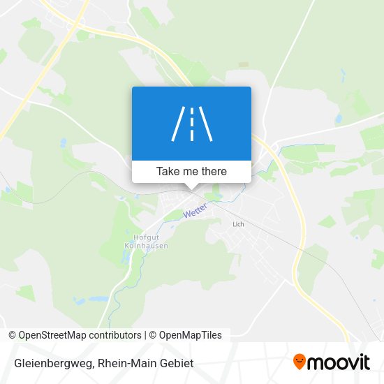 Карта Gleienbergweg