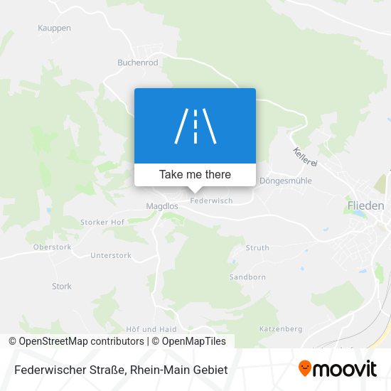 Federwischer Straße map