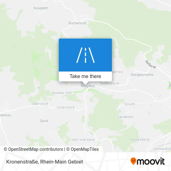 Карта Kronenstraße