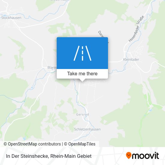 In Der Steinshecke map