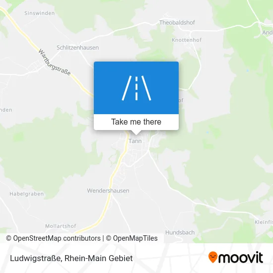 Карта Ludwigstraße