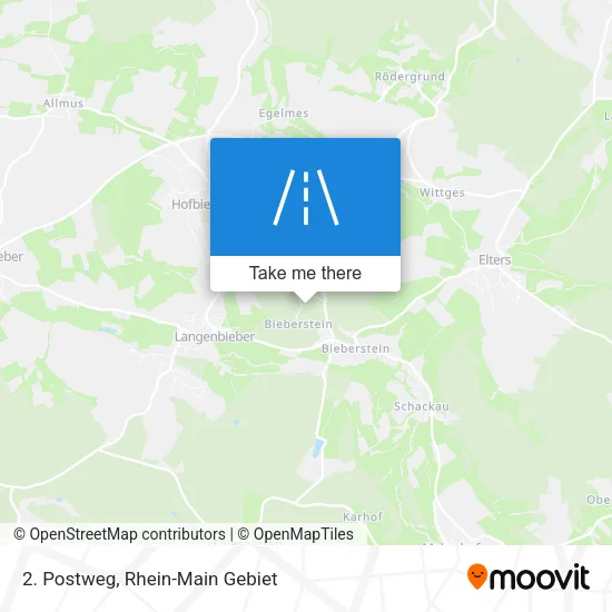 Карта 2. Postweg