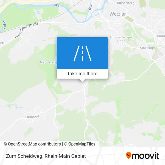 Карта Zum Scheidweg