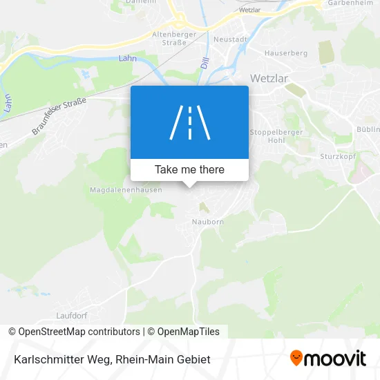 Карта Karlschmitter Weg