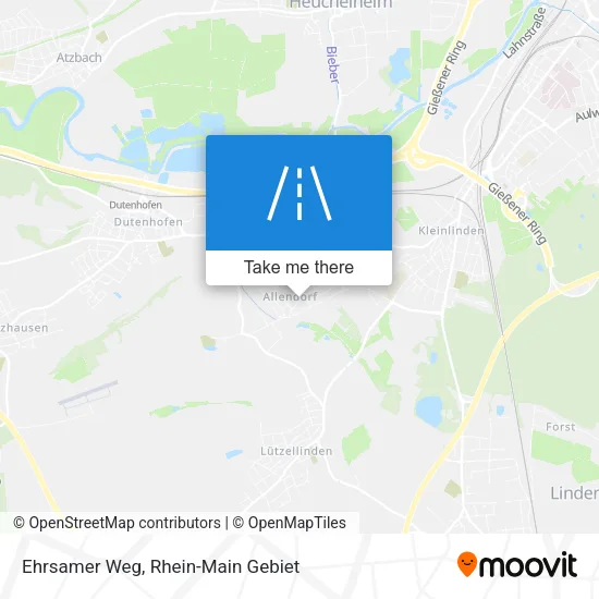 Карта Ehrsamer Weg