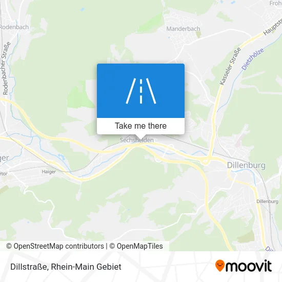 Карта Dillstraße