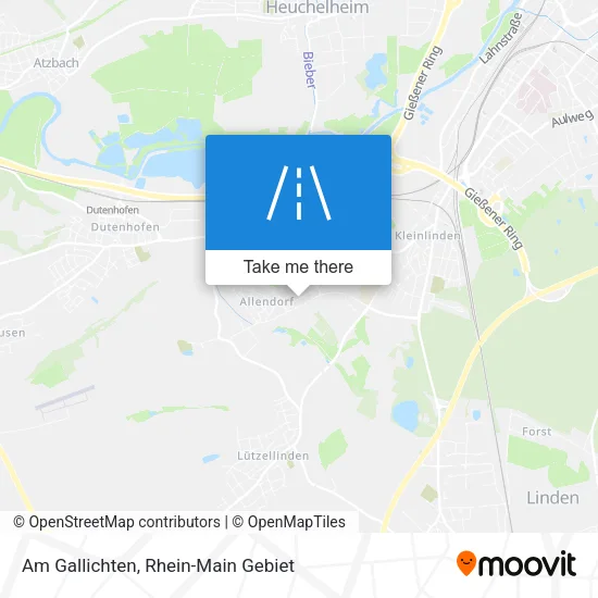 Карта Am Gallichten