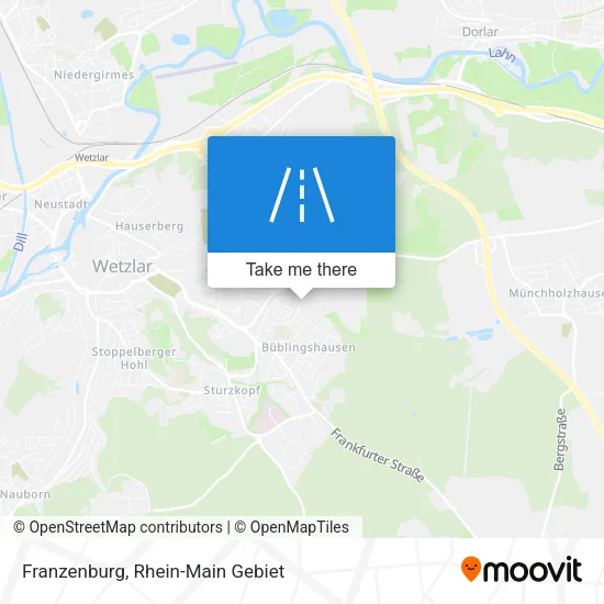 Карта Franzenburg