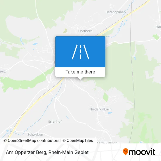 Am Opperzer Berg map