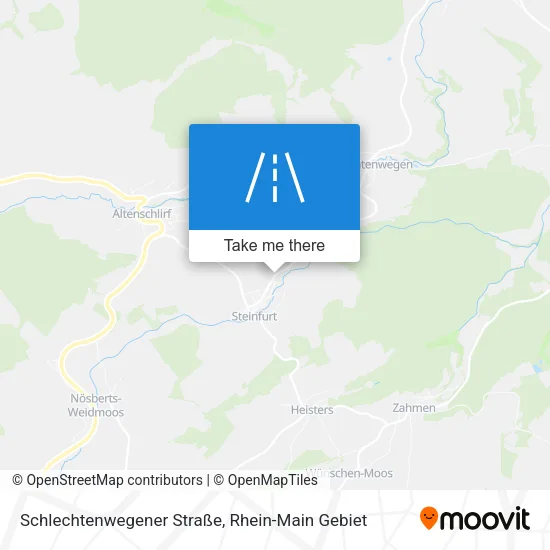 Карта Schlechtenwegener Straße
