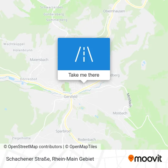 Карта Schachener Straße