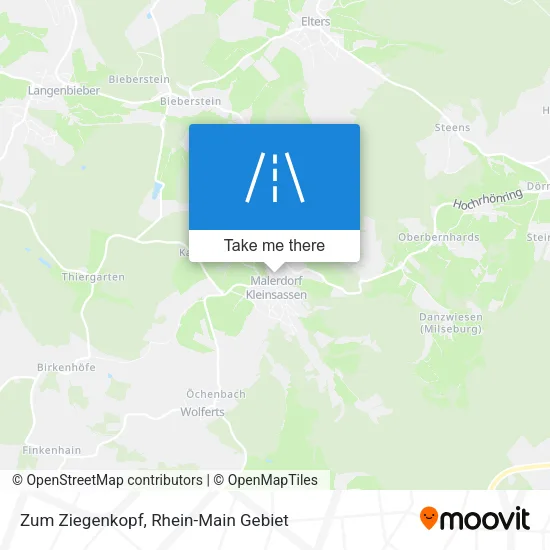 Карта Zum Ziegenkopf
