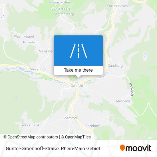 Günter-Groenhoff-Straße map