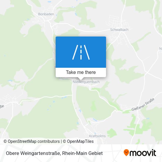 Obere Weingartenstraße map