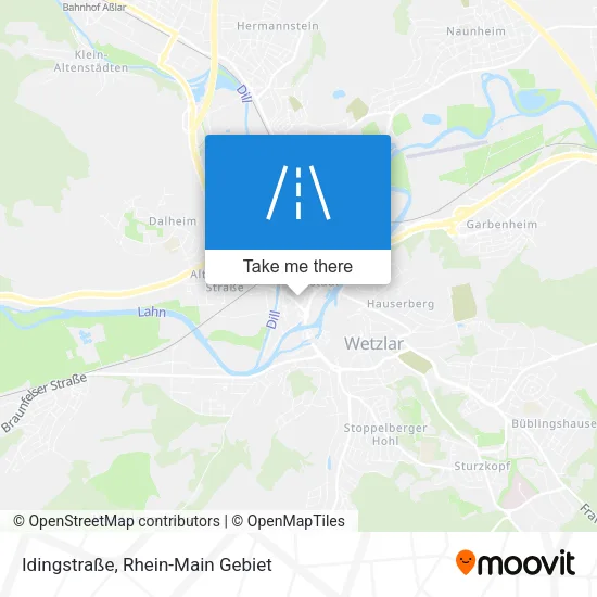 Карта Idingstraße