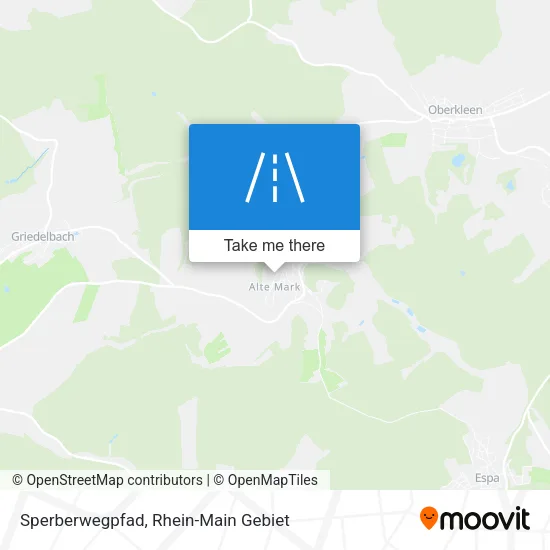Карта Sperberwegpfad
