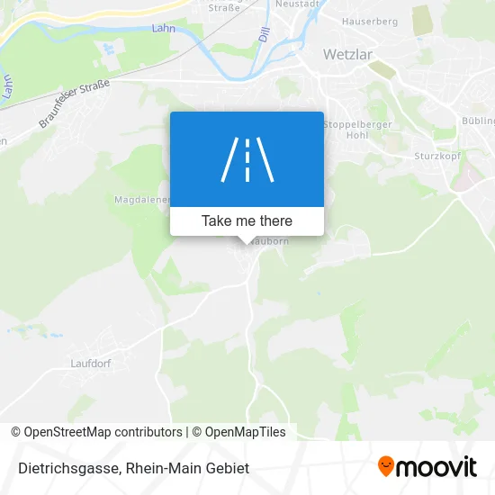 Карта Dietrichsgasse