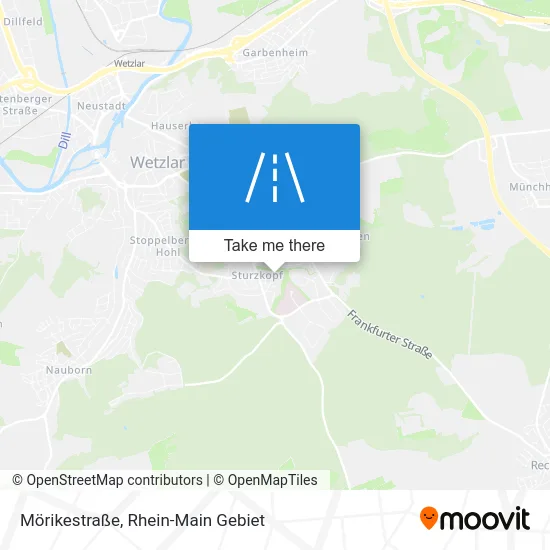 Карта Mörikestraße