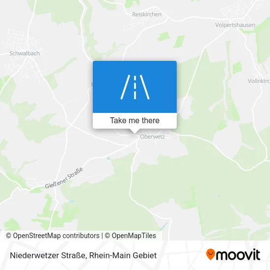 Карта Niederwetzer Straße