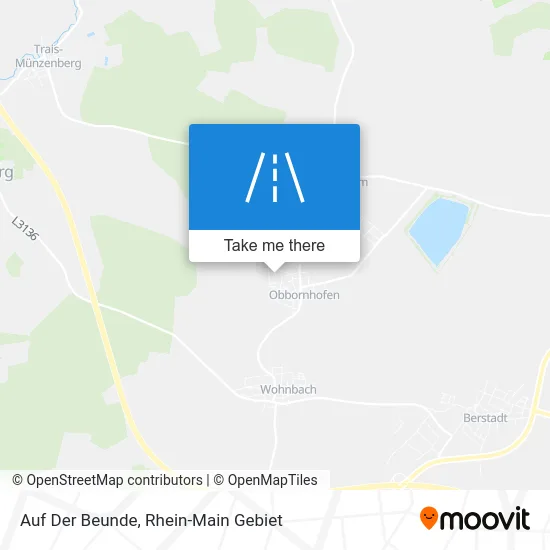 Карта Auf Der Beunde