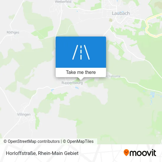 Карта Horloffstraße