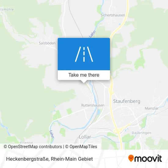 Карта Heckenbergstraße