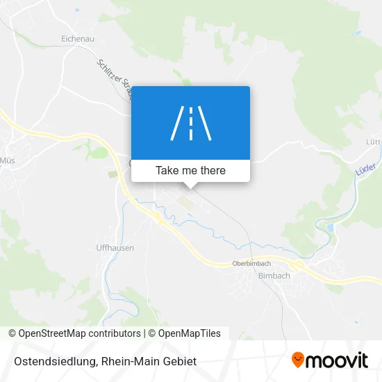 Карта Ostendsiedlung