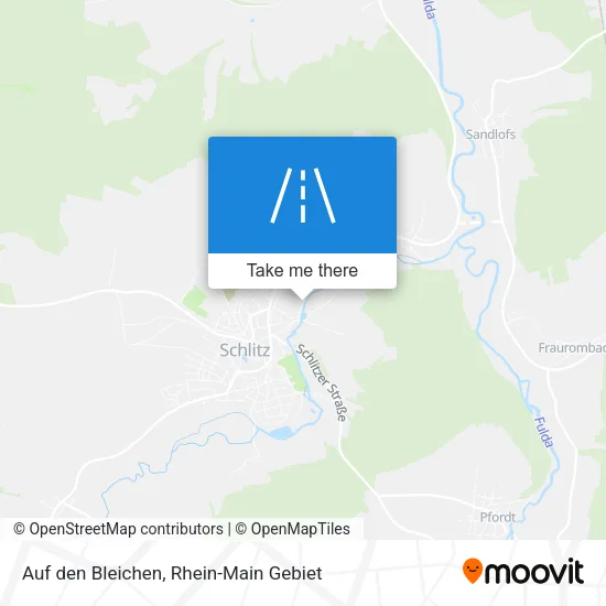 Карта Auf den Bleichen