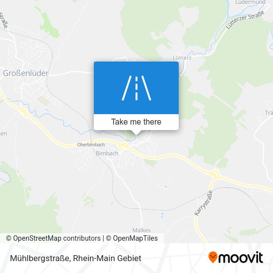 Mühlbergstraße map