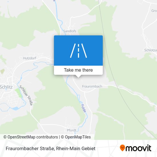 Fraurombacher Straße map