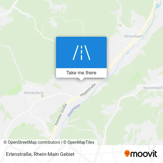Карта Erlenstraße