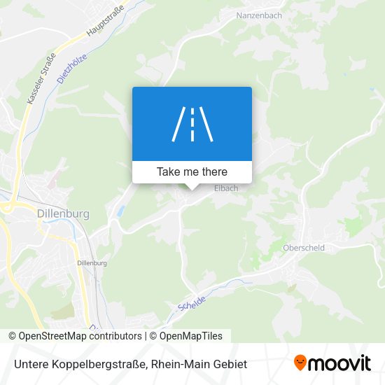 Untere Koppelbergstraße map