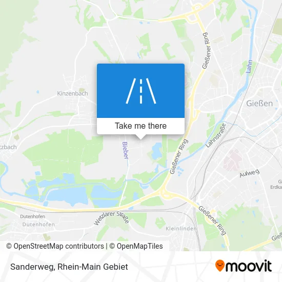 Карта Sanderweg