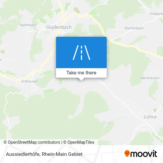 Карта Aussiedlerhöfe