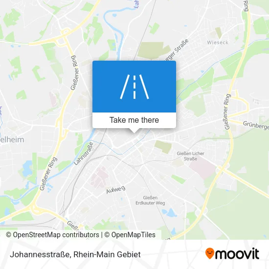 Карта Johannesstraße