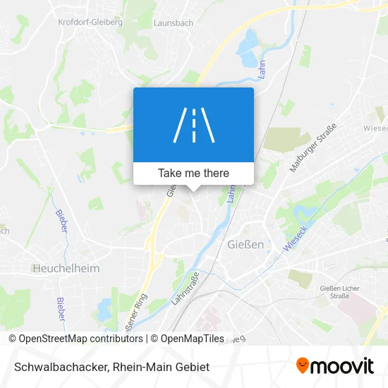 Карта Schwalbachacker