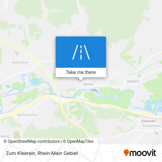 Карта Zum Kleerain