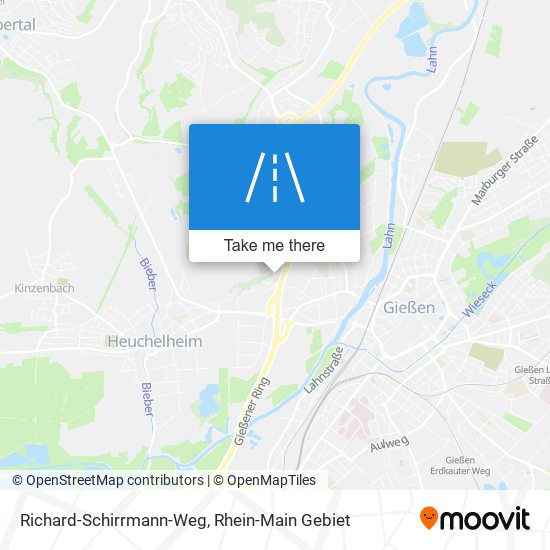 Richard-Schirrmann-Weg map