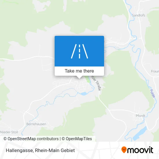 Карта Hallengasse