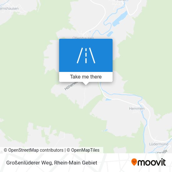 Карта Großenlüderer Weg
