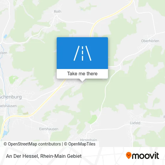 Карта An Der Hessel