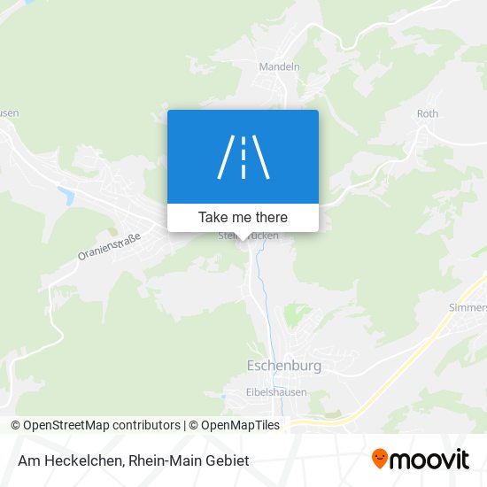 Am Heckelchen map