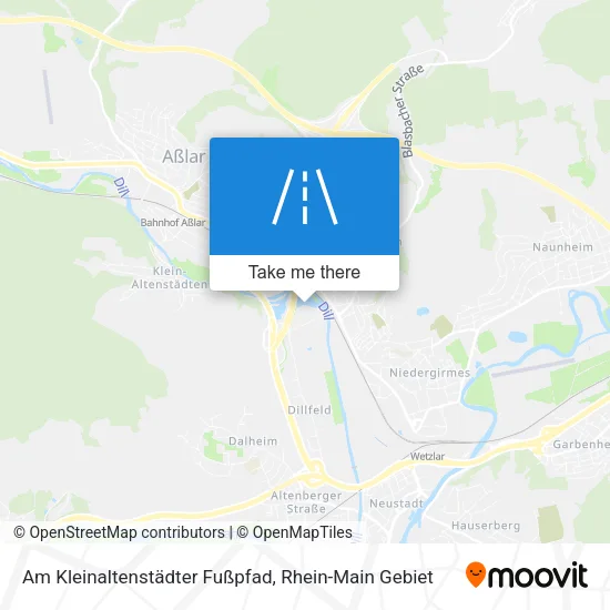 Карта Am Kleinaltenstädter Fußpfad