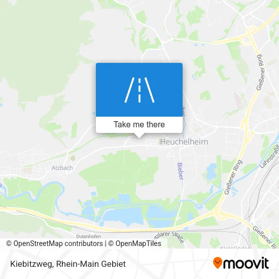 Карта Kiebitzweg