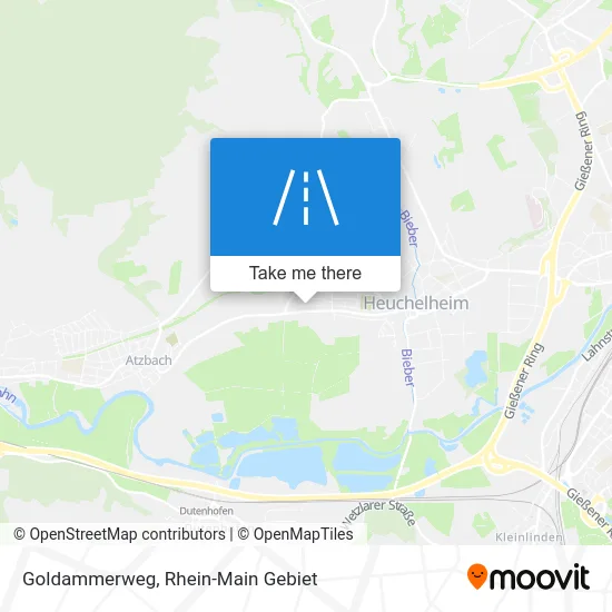 Карта Goldammerweg