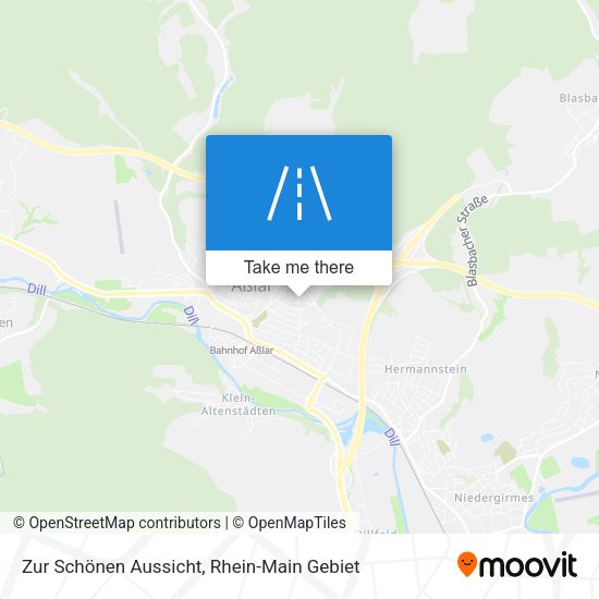 Zur Schönen Aussicht map