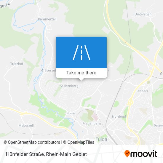 Hünfelder Straße map