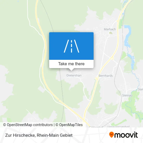 Карта Zur Hirschecke