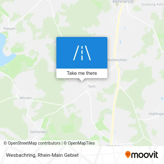 Карта Wesbachring