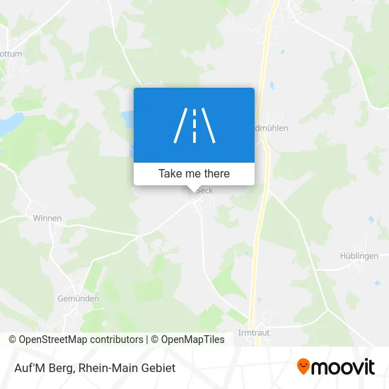 Карта Auf'M Berg